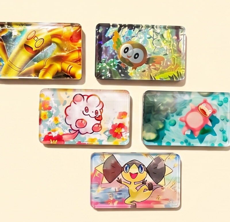 Pokémon TCG Card Acrylic Magnet DIY Sets